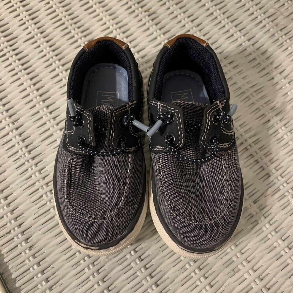 Max + Jake Bradley Blue Slip-on Oxford Shoe - Toddler Shoe 5M‎